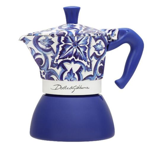 Bialetti Moka Induction 6 Cup D&G Blu Mediterraneo